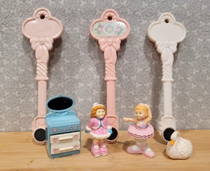 Lotto chiavi mobili figure cigno balletto luoghi preziosi Fisher Price vintage anni 80 - Foto 1 di 15