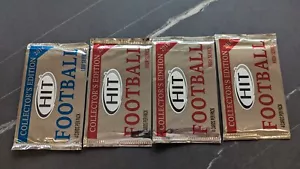 Lots of 4x 2016 Hit Football Low and High Series Sealed Packs - Foto 1 di 2