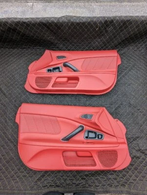 HONDA S2000 AP1 Latemodel Genuino Puerta Moldura Cubierta Roja Raro S2000 JDM Foto 1 de 4