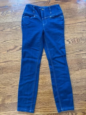 Marc Jacobs высокая талия узкие ноги эластичной размер 2 джинсовой ткани леггинсы лодыжки брюки джинсы - Изображение 1 из 4