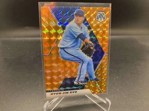 Hyun-Jin Ryu 2021 Mosaic Reactive Orange Prizm #178 Blue Jays - Picture 1 of 2