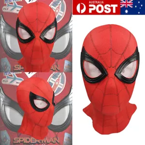 Spider-Man Mask Lenses 3D Cosplay Superhero Props Masks Halloween Event Costume - Picture 1 of 14