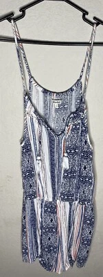 Женский комбинезон Mudd размер средний цветной дизайн 100% вискоза подержанный - Изображение 1 из 4