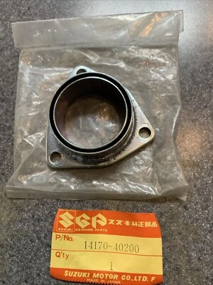 SUZUKI RM100 '79-81 / RM125 '79-80, BRIDA TUBO ESCAPE ORIGINAL NUEVO 14170-40200 Foto 1 de 3