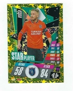 2020/21 MATCH ATTAX CHAMPIONS LEAGUE STAR PLAYER EDIN VISCA SP16 - Foto 1 di 1