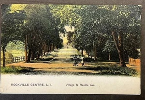 Rockville Center Long Island NY Village & Randle Ave ENVÍO GRATIS - Imagen 1 de 2