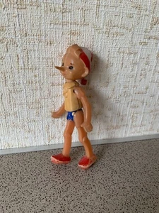 Vintage Rare Soviet toy Buratino Pinocchio celluloid 15cm 6 inch USSR 50's - Picture 1 of 12