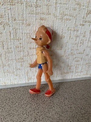 Juguete soviético raro de colección Buratino Pinocho celuloide 15 cm 6 pulgadas URSS AÑOS 50 Foto 1 de 4