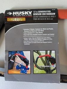 Husky 12 Inch Combination Bowsaw & Hacksaw Includes 2 Blades - Picture 1 of 3