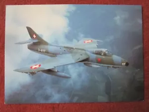MUSEUM DUBENDORF AIR FORCE MUSEE AVIATION SUISSE HAWKER HUNTER - Imagen 1 de 1