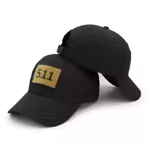 5.11 BLACK STYLE HAT. ADJUSTABLE. AWESOME. BRAND NEW STILL IN SEALED BAG W/ TAGS - Picture 1 of 6