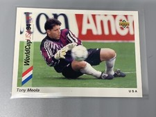 Tony Meola 1993 Upper Deck ‘94 World Cup ⚽️ Preview Italian/Spanish #85 USA