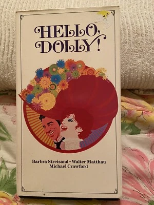 Hello, Dolly! VHS, 1991 Barbra Streisand, Walter Matthau, Michael Crawford - Image 1 of 4