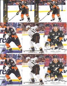 Corey Perry 2008-09 2015-16 2016-17 2018-19 Upper Deck 8-Card Lot