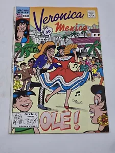Veronica in Mexico #8 Archie Series VTG 1990 Comic Book Smoke Free Home - Picture 1 of 6