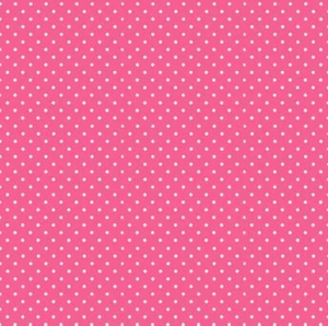 Makower Fabric - Spots - Candy Pink P65 - 100% Cotton - Multiple Sizes - Picture 1 of 1