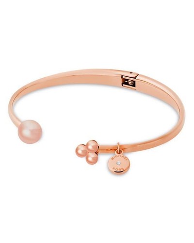 Michael Kors Bracciale Cerniera Cluster Polsino Aperto MKJ6650791 $145