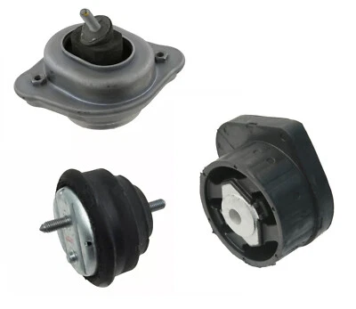 2 Corteco Febi Engine Motor + 1 URO Transmission Mounts for BMW 325xi 330xi E46 - Image 1 of 4
