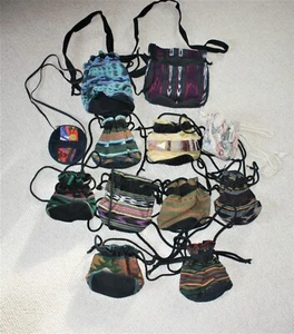 VINTAGE GUATEMALA ETHNIC COTTON BAG COLLECTION - Picture 1 of 12