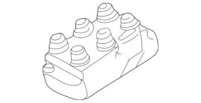 Ford Taurus Mercury Sable 2001-2007 bobina de encendido 3,0 L OEM NUEVO 5F2Z12029AD Foto 1 de 2