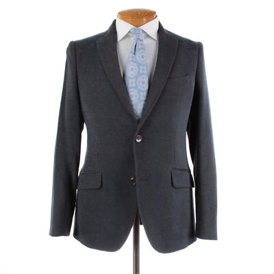 Abrigo deportivo Etro nuevo con etiquetas mezcla de lana/algodón talla 50 (40 EE. UU.) en azul y marrón Foto 1 de 4