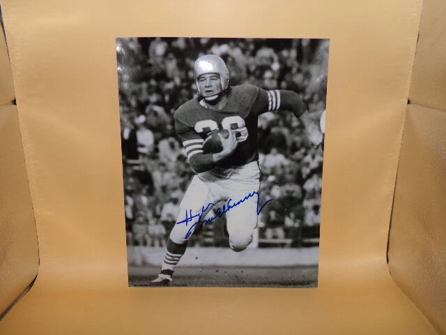 HUGH McELHENNY SIGNED 49ERS 8X10 PHOTO #1 HOF70 RIP! - Image 1 of 1