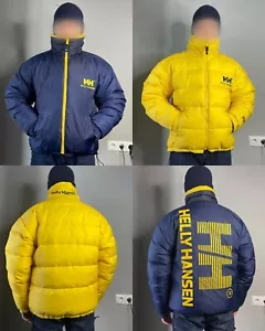 Helly Hansen Vintage Men’s Reversible Nylon Down Puffer Jacket - Size M - Bild 1 von 24