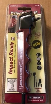 Taladro de impacto de ángulo recto Milescraft 90PLUS herramienta eléctrica hexagonal mango de agarre NUEVO Foto 1 de 4