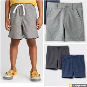 Toddler Boys Cat & Jack Toddler Boys' Quick Dry Chino Shorts U-Choose 12M-3T - Picture 1 of 9