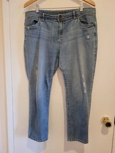 Simply Vera Wang Jeans Damen Größe 14 Blau Stretch Denim Skinny - Bild 1 von 5