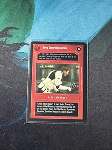 Boring Conversation Anyways Star Wars CCG Premiere Limited BB Dark Side Rare - Picture 1 of 1