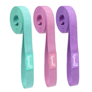 Long Fabric Resistance Bands Set Fitness Pull Ups Assist and full body workout - Picture 1 of 8