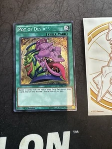 YuGiOh Pot of Desires TDIL-EN066 1ª Edición Secreto Raro 135💎NM💎 - Imagen 1 de 6