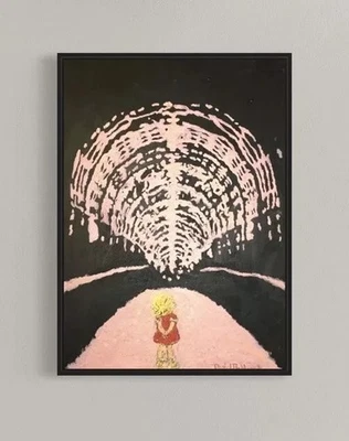 Daniel Pultorak  Ohne Titel 2015 Kunst signiert gerahmt Öl Original Unikat Art - Bild 1 von 4