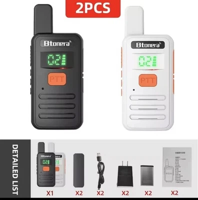 BTonera T1 Professional Mini Walkie Talkie Radio - Bild 1 von 4
