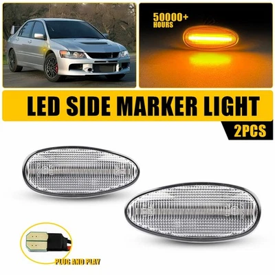 侧前标记信号转向灯适合 02-06 三菱 Lancer 03-06 Outlander — 第 1/4 张图片