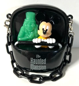 Tokyo Disney Haunted Mansion Mickey Snack Case Used Collectible Park Exclusive - Picture 1 of 8