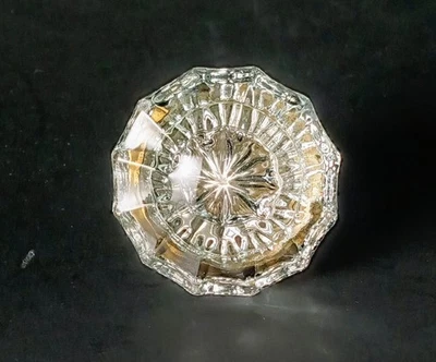 Perilla de puerta de cristal transparente de 2" 12 puntos de colección Foto 1 de 4