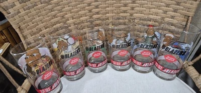 Trailblazers Portland vintage 1992-1993 nuevos. Vasos DAIRY QUEEN Foto 1 de 4