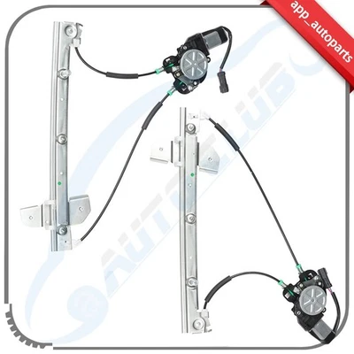 Window Regulator with Motor for 1999-2003 Dodge Ram 1500 Van Front Left Right - Изображение 1 из 4