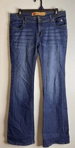 Apple Bottom Jeans, Vintage 90s/Y2k Embroidered Pocket, Womens Size 9/10 Bootcut - Picture 1 of 10