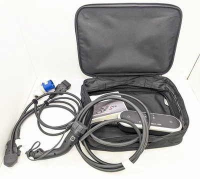 Porsche Cayenne Taycan Panamera EV PHEV 7.2kW Mobile Charger Cables & Bag - Image 1 of 4