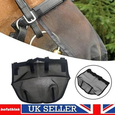 1x Horse Nose Net Sun Fly Mask Shield Pollen Filter Animal Nose Protection Net_ - Image 1 of 4