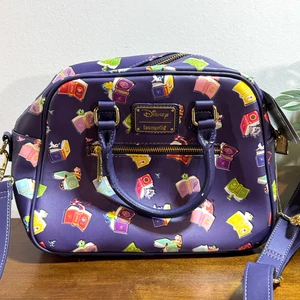 Disney Loungefly Princess Storybook Bag Purse Crossbody NWT - Picture 1 of 10