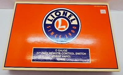 Lionel Trains #6-14063 Path Remote-Control Switch (Right hand) BOX ONLY - Image 1 of 2