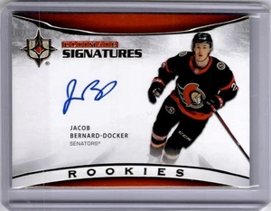 Jacob Bernard-Docker Ultimate Signatures #USR-BE 2021-22 Ultimate Collection - Picture 1 of 2