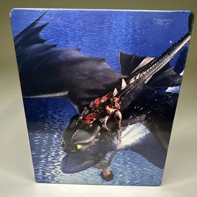 How To Train Your Dragon 3: The Hidden World 4K UHD & Blu Ray Steelbook OOP - Image 1 of 4