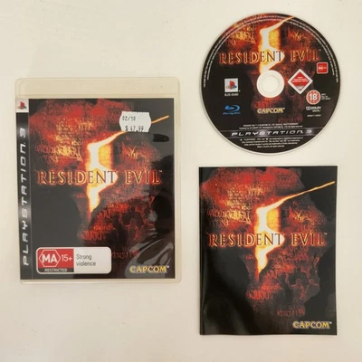 Resident Evil 5 PS3 Game - Complete - PAL - Like New - Free Postage - image 1 of 4