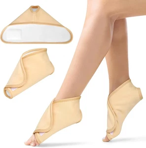 Rizinusöl Pack Halstuch für Knöchel wiederverwendbare Füße Bandage verstellbar Acryl Flanell - Bild 1 von 2