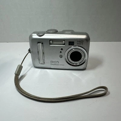 Kodak EasyShare CX7430 4.0MP Digital Camera - Silver As Is - Image 1 of 4